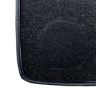 Black Sheepskin Floor Mats For BMW 8 Series E31 2-door Coupe No Steps Edition - AutoWin