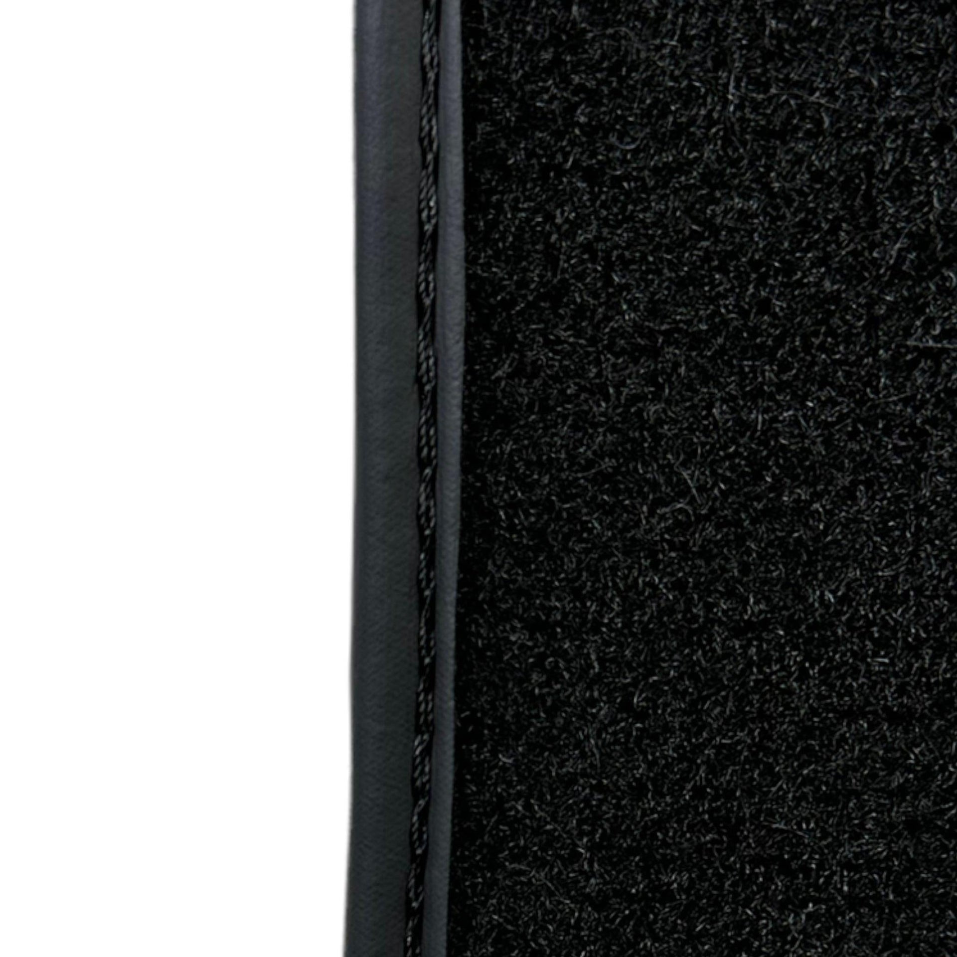 Black Sheepskin Floor Mats For BMW M3 E93 No Steps Edition - AutoWin