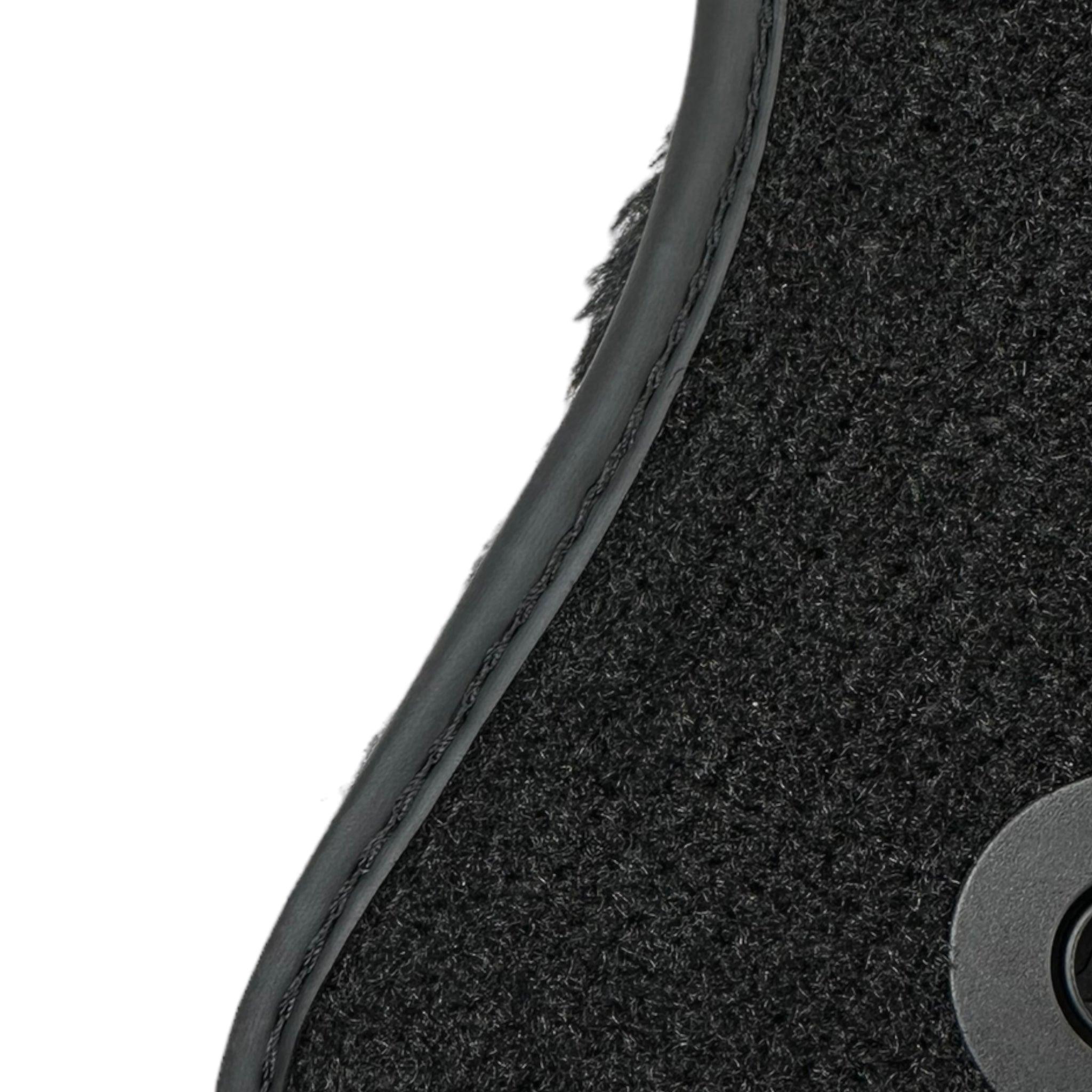 Black Sheepskin Floor Mats For Mercedes Benz EQA-Class H243 (2021-2023) | ER56 Design - AutoWin