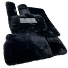 Black Sheepskin Floor Mats For Mercedes Benz GLE-Class C167 Coupe - 5 Seats (2020-2023) Hybrid | ER56 Design - AutoWin