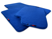 Blue Floor Mats For BMW 3 Series E93 With M Package - AutoWin