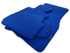 Blue Floor Mats For BMW 5 Series G30 With M Package - AutoWin