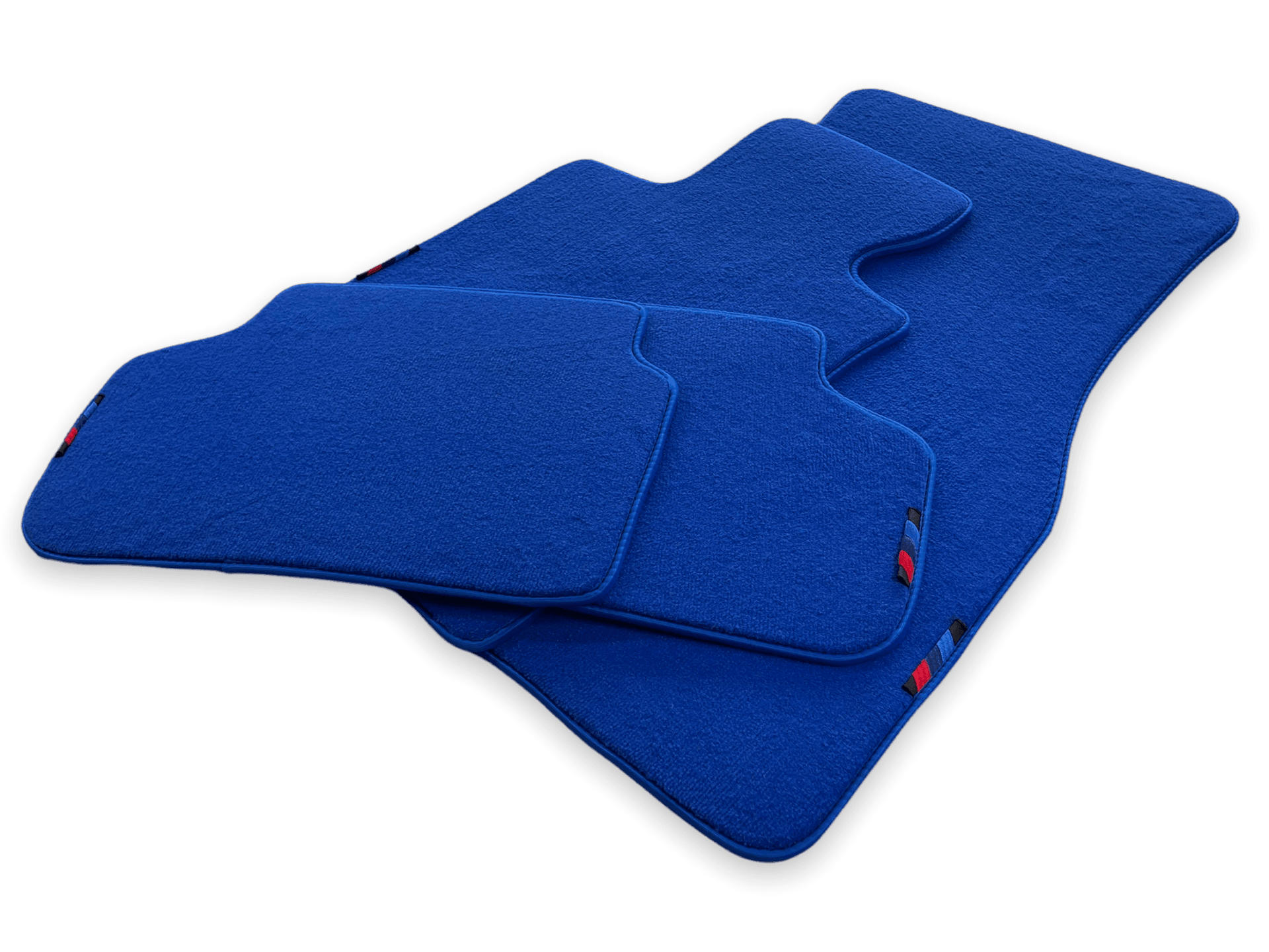 Blue Floor Mats For BMW M8 Series Gran Coupe F93 With M Package - AutoWin