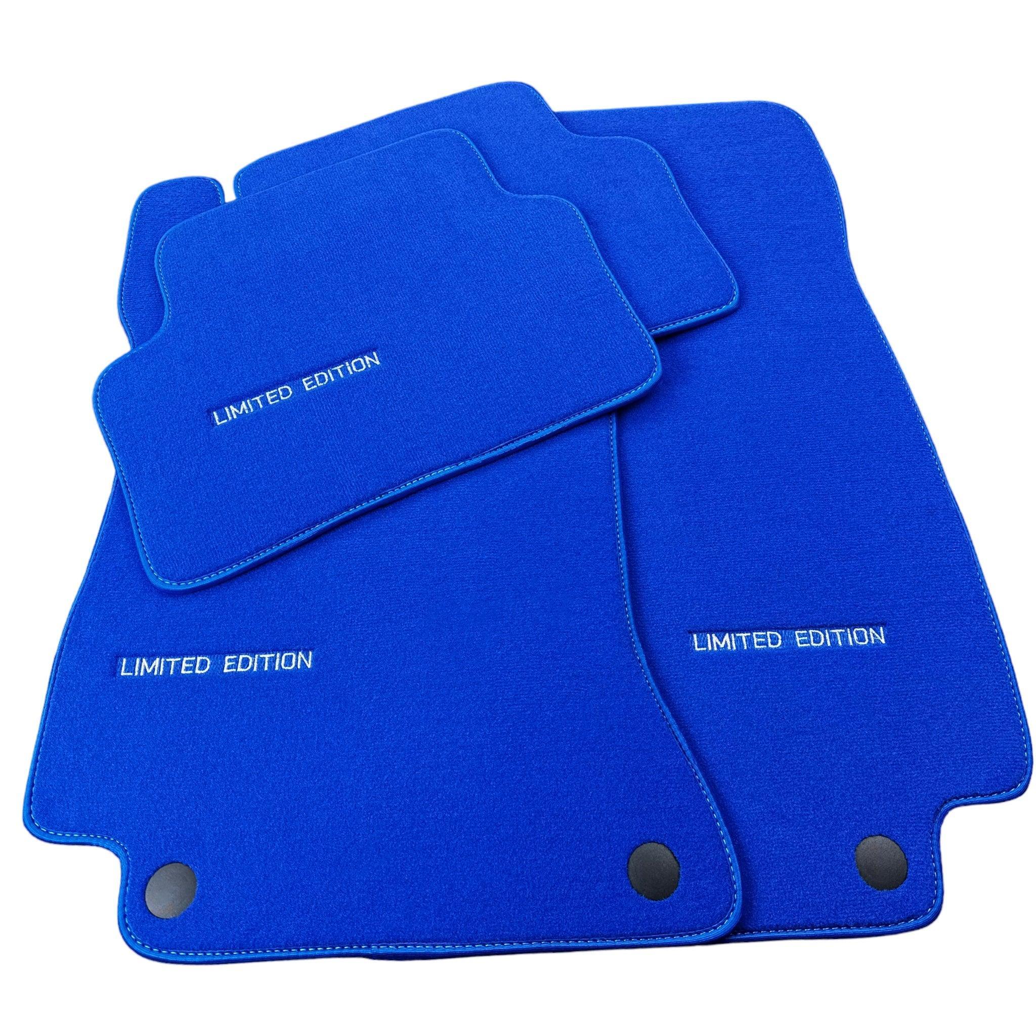 Blue Floor Mats For Mercedes Benz E-Class S213 All Terrain (2017-2020) | Limited Edition - AutoWin