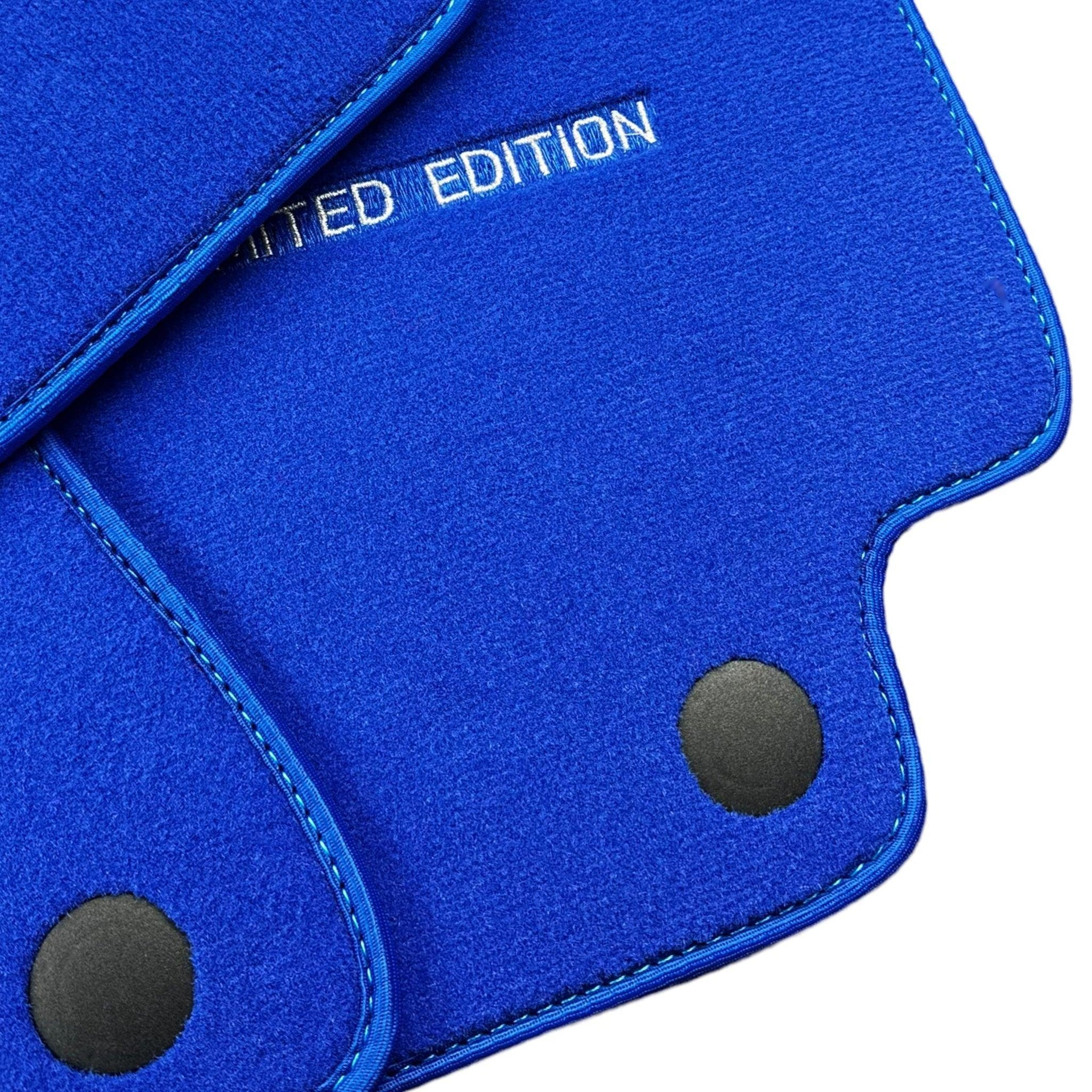 Blue Floor Mats For Mercedes Benz EQB-Class X243 (2022-2024) | Limited Edition - AutoWin