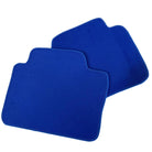 Blue Mats For BMW 3 Series E46 4-door Sedan Tailored Set Perfect Fit - AutoWin