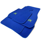 Blue Mats For BMW 3 Series E46 4-door Sedan Tailored Set Perfect Fit - AutoWin