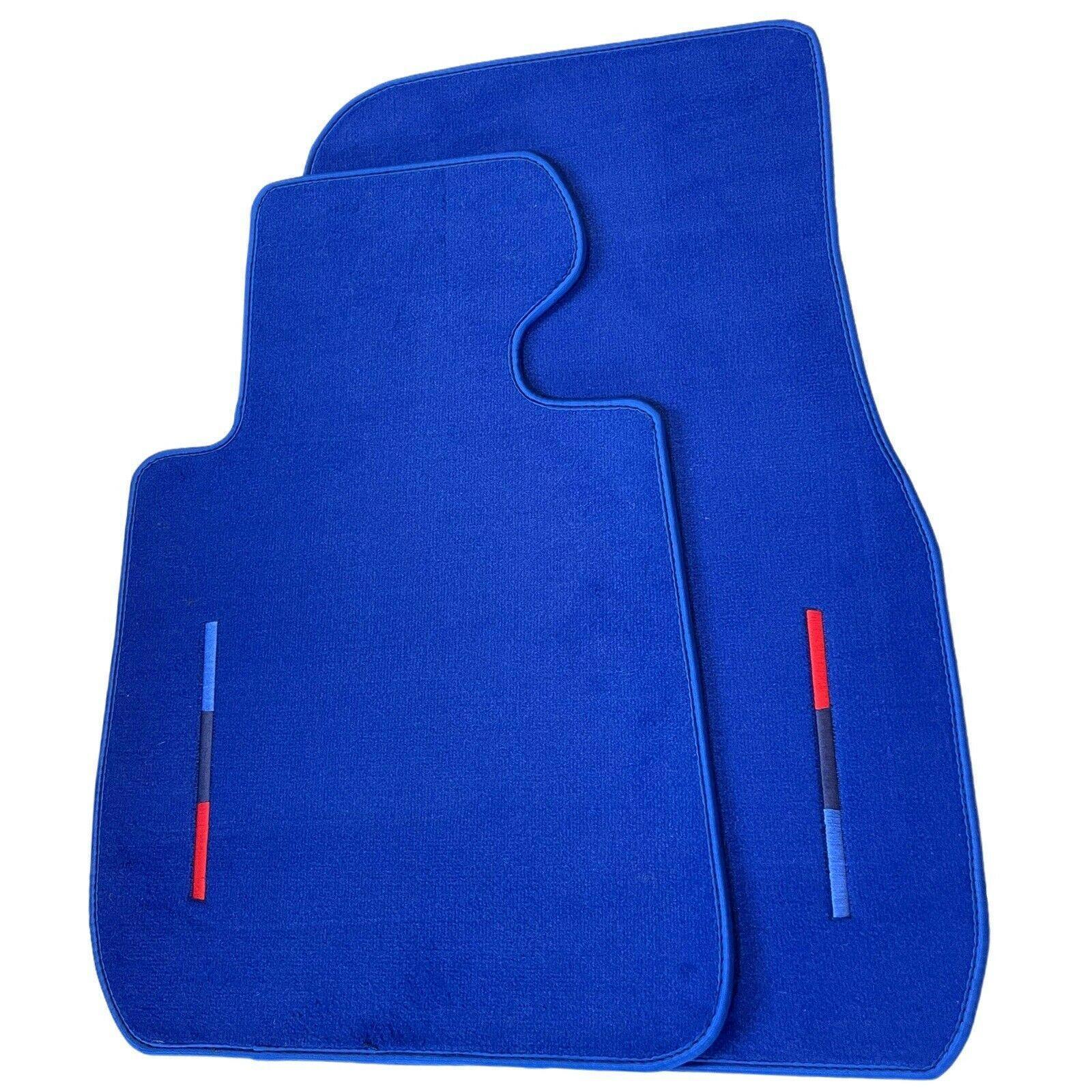 Blue Mats For BMW 6 Series E64 Convertible With M Package - AutoWin