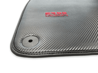 Carbon Fiber Leather Floor Mats for Audi R8 2015-2023 ER56 Design - AutoWin