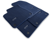 Dark Blue Floor Mats for A6 - C8 Avant (2018-2023) | ER56 Design - AutoWin
