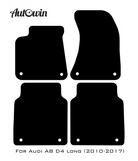 Dark Blue Floor Mats for Audi A8 A8 D4 Long (2010-2017) | ER56 Design - AutoWin