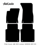 Dark Blue Floor Mats for Audi A8 D3 Long (2002-2010) | ER56 Design - AutoWin