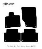 Dark Blue Floor Mats for Audi Q7 4L (2006-2015) | ER56 Design - AutoWin