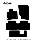 Dark Blue Floor Mats for Audi Q7 4L (2006-2015) | ER56 Design - AutoWin