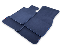 Dark Blue Floor Mats For BMW 3 Series E93 LCI With M Package - AutoWin