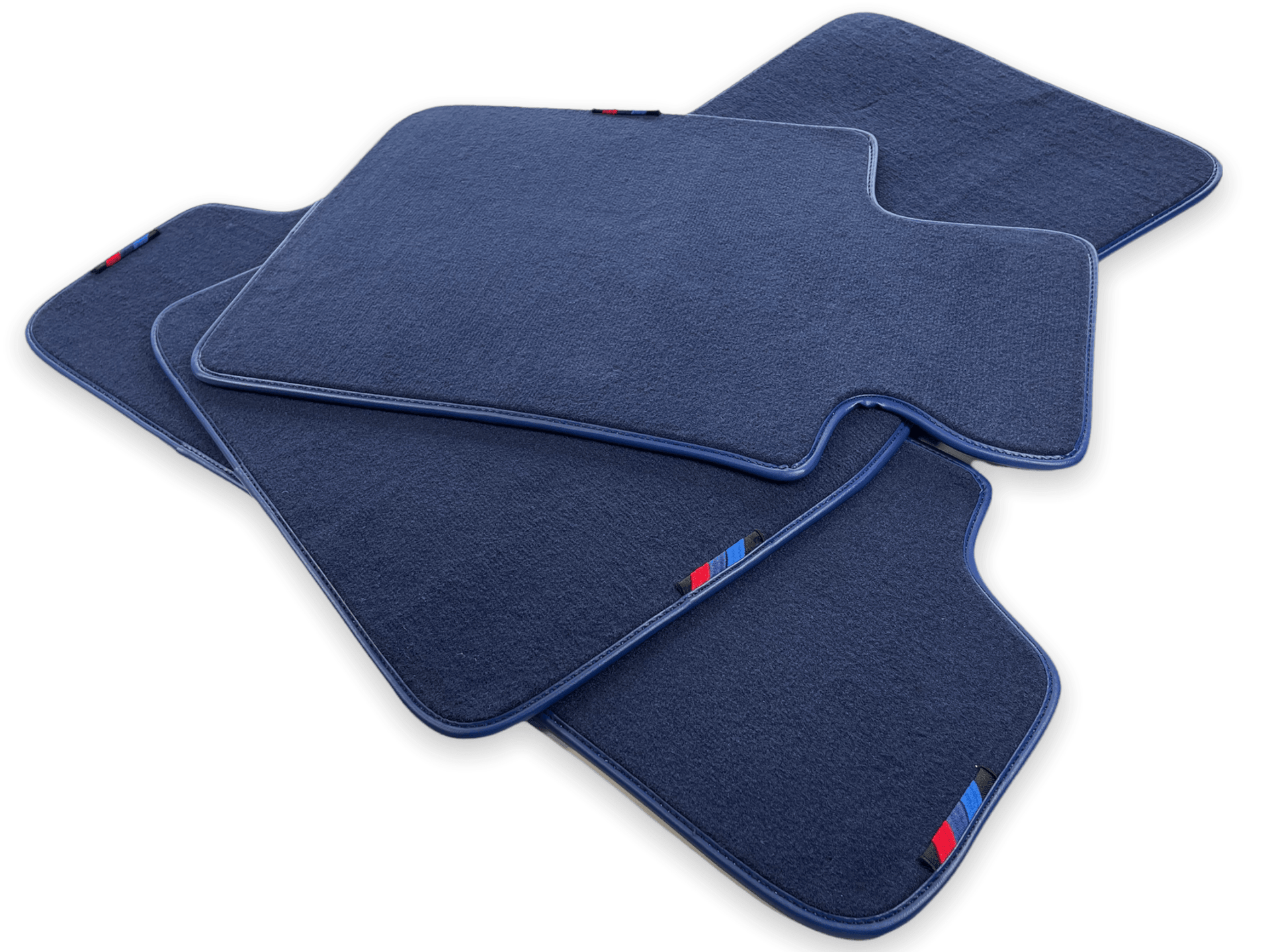 Dark Blue Floor Mats For BMW X5 Series G05 With M Package - AutoWin