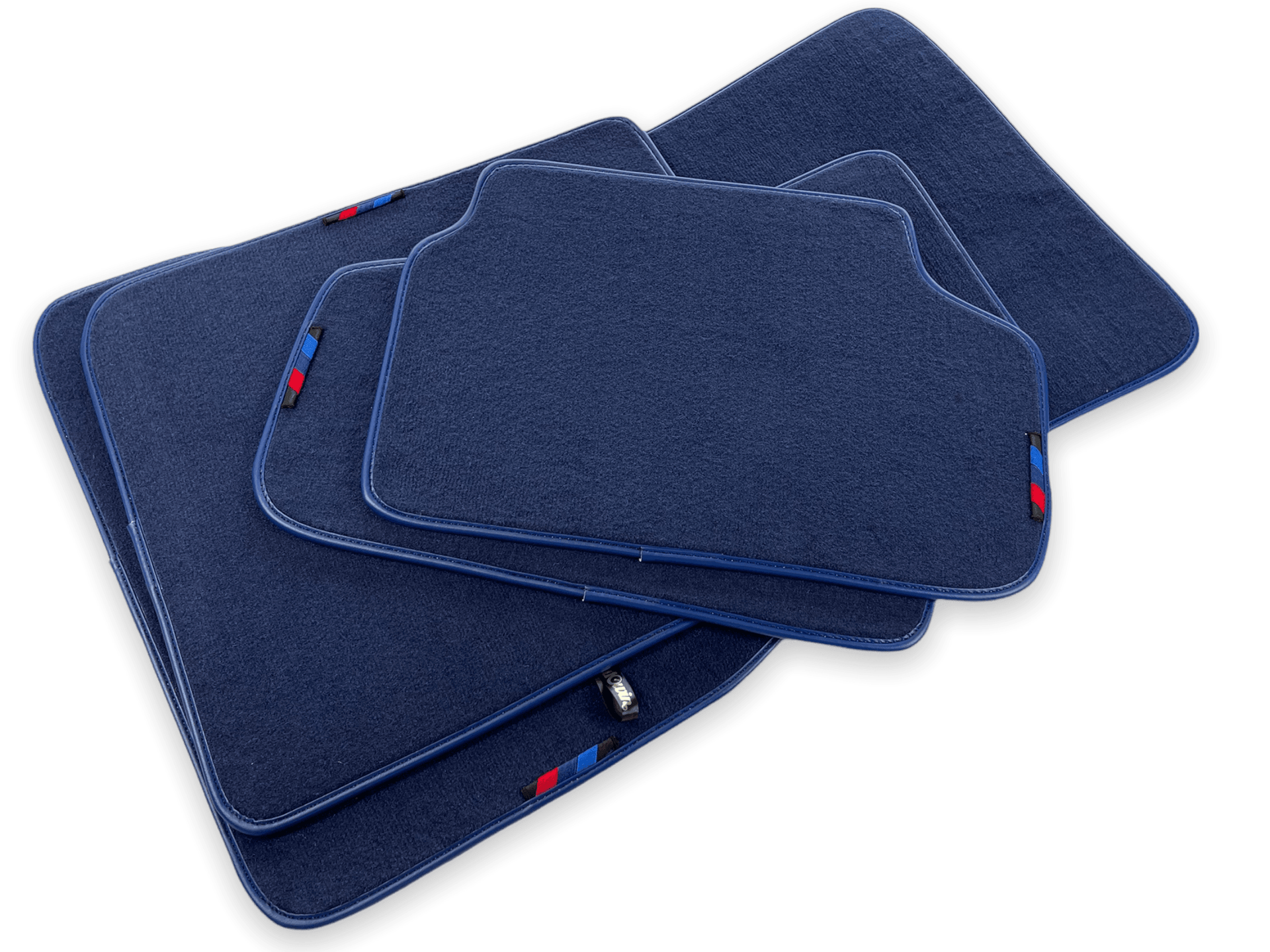 Dark Blue Floor Mats For BMW X5 Series G05 With M Package - AutoWin