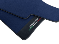 Dark Blue Floor Mats for Lamborghini Diablo 1990-2001 With Alcantara Leather - AutoWin