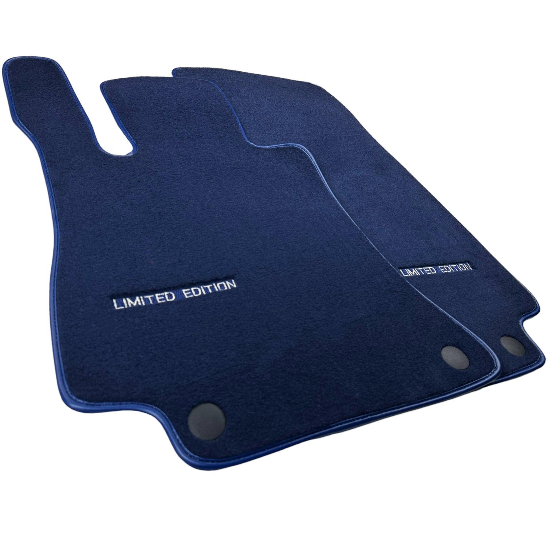Dark Blue Floor Mats For Mercedes Benz CL-Class C215 Coupe (1999-2006) | Limited Edition - AutoWin