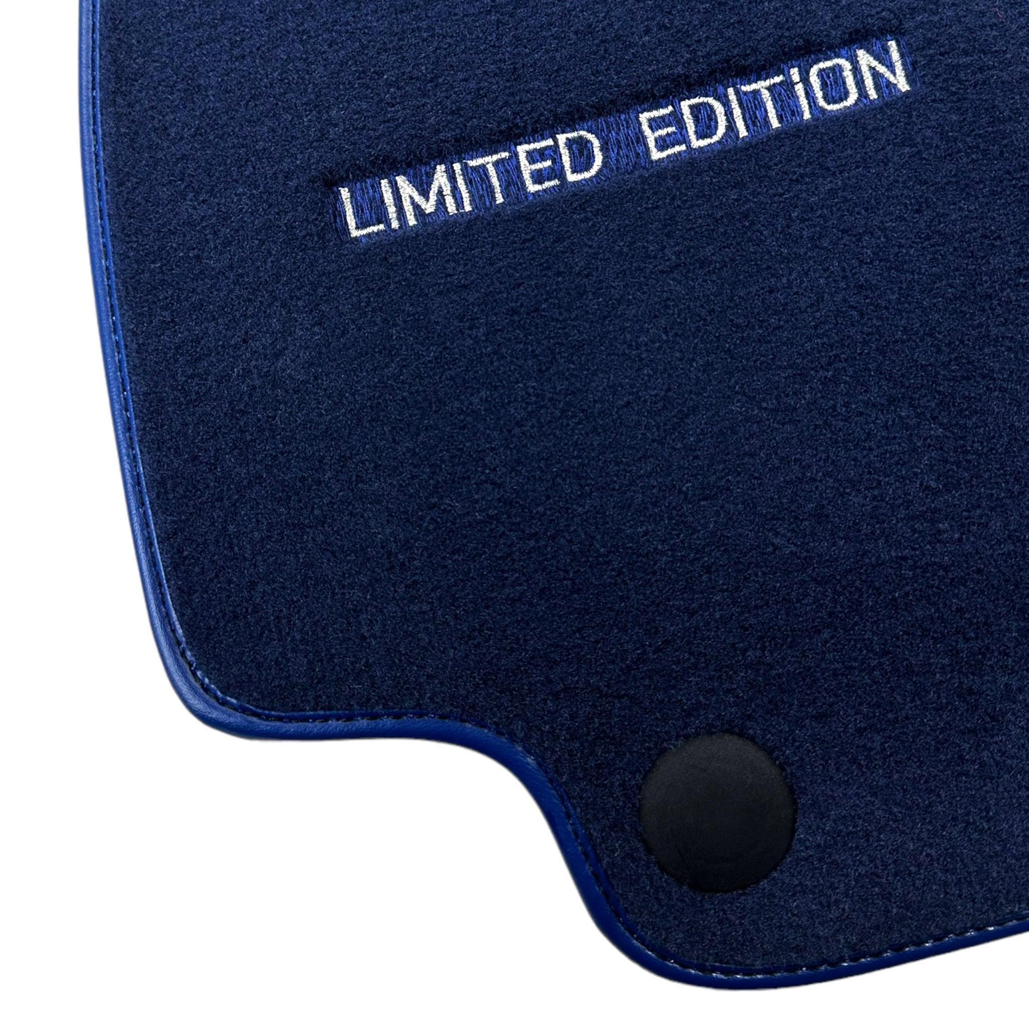 Dark Blue Floor Mats For Mercedes Benz EQA-Class H243 (2021-2023) | Limited Edition - AutoWin