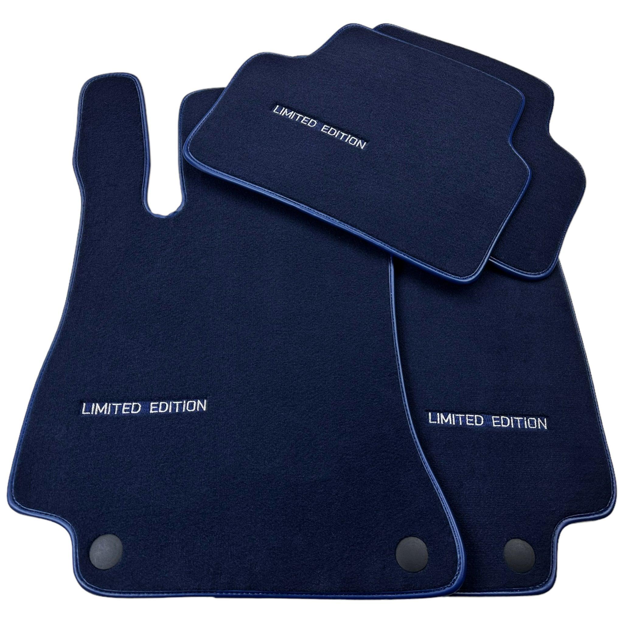 Dark Blue Floor Mats For Mercedes Benz EQA-Class H243 (2021-2023) | Limited Edition - AutoWin