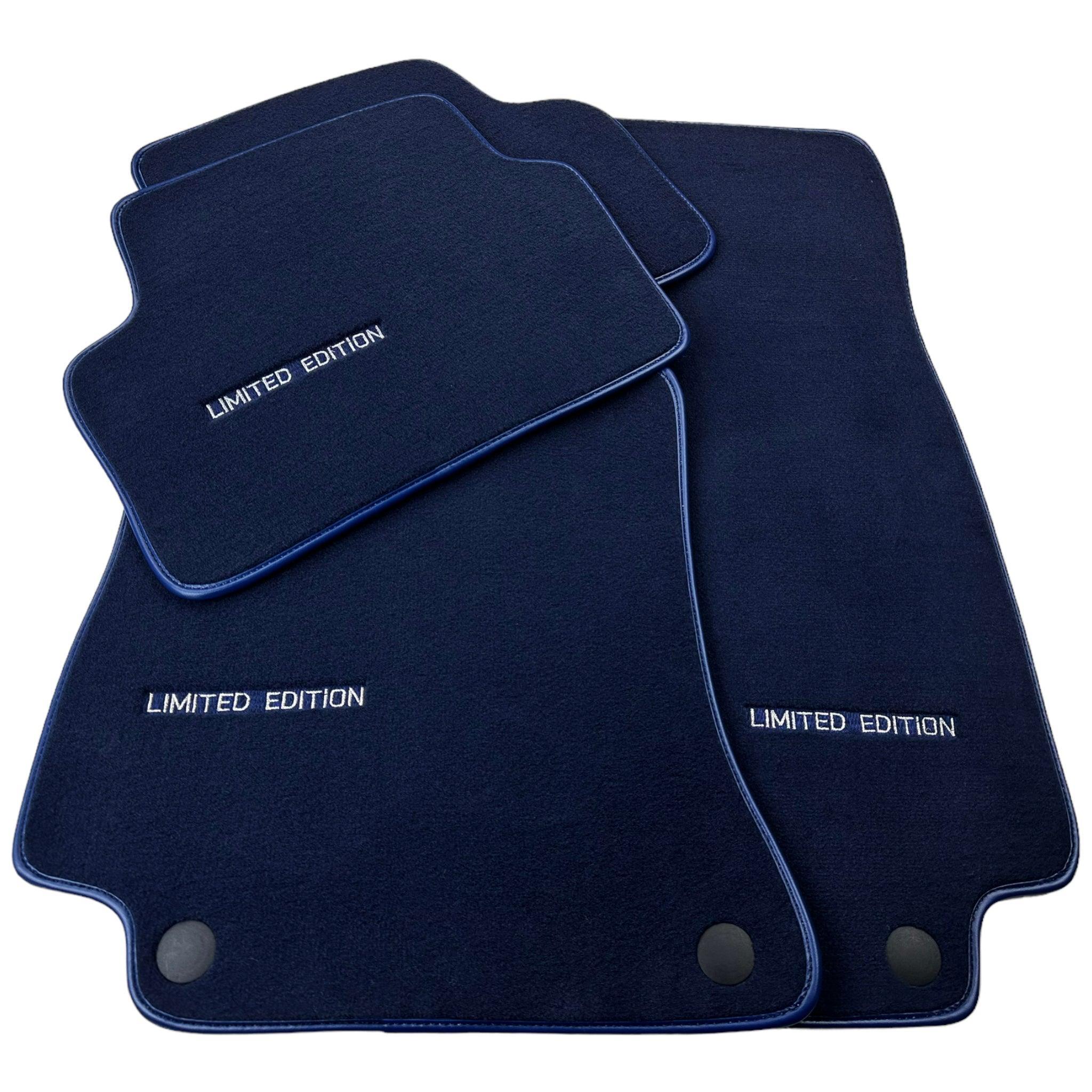 Dark Blue Floor Mats For Mercedes Benz EQA-Class H243 (2021-2023) | Limited Edition - AutoWin