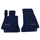 Dark Blue Floor Mats For Mercedes Benz S-Class X222 Maybach (2015-2021) | Limited Edition - AutoWin