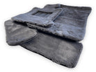 Dark Gray Sheepskin Floor Mats For Bentley Mulsanne (2010-2020) Design Brand - AutoWin