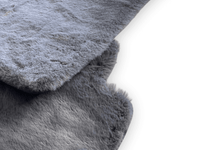 Dark Gray Sheepskin Floor Mats For Rolls Royce Wraith 2013-2023 Er56 Design - AutoWin