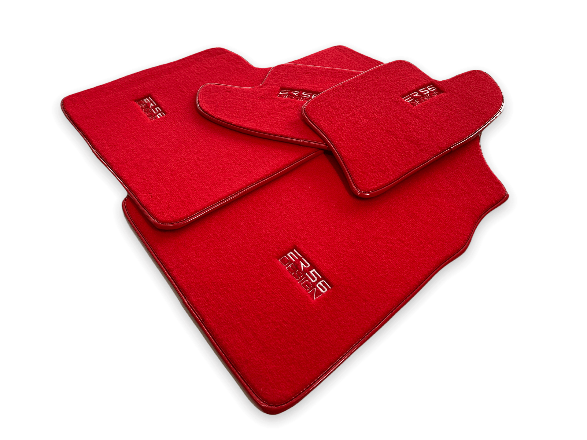 Floor Mats For Bentley Continental GT Red 2003–2011 Er56 Design - AutoWin