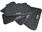 Floor Mats For BMW 3 Series E36 4-door Sedan Black Leather Er56 Design - AutoWin