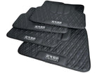 Floor Mats For BMW 3 Series E36 4-door Sedan Black Leather Er56 Design - AutoWin