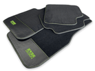 Floor Mats For BMW 3 Series E36 4-door Sedan Carbon Leather Er56 Design - AutoWin