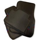 Floor Mats For BMW 3 Series E46 4-door Sedan Autowin Brand Carbon Fiber Leather - AutoWin