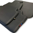 Floor Mats For BMW 3 Series E46 4-door Sedan Autowin Brand Carbon Fiber Leather - AutoWin