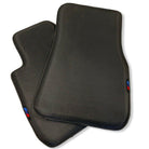 Floor Mats For BMW 3 Series E46 4-door Sedan Autowin Brand Carbon Fiber Leather - AutoWin