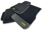 Floor Mats For BMW 3 Series E46 4-door Sedan Carbon Leather Er56 Design - AutoWin