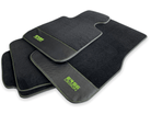 Floor Mats For BMW 7 Series F02 Carbon Leather Er56 Design - AutoWin