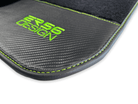 Floor Mats For BMW 7 Series F02 Carbon Leather Er56 Design - AutoWin