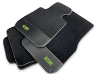Floor Mats For BMW iX1 - U11 SUV Carbon Leather Er56 Design - AutoWin