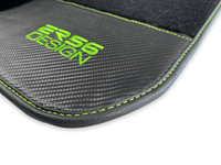 Floor Mats For BMW iX1 - U11 SUV Carbon Leather Er56 Design - AutoWin