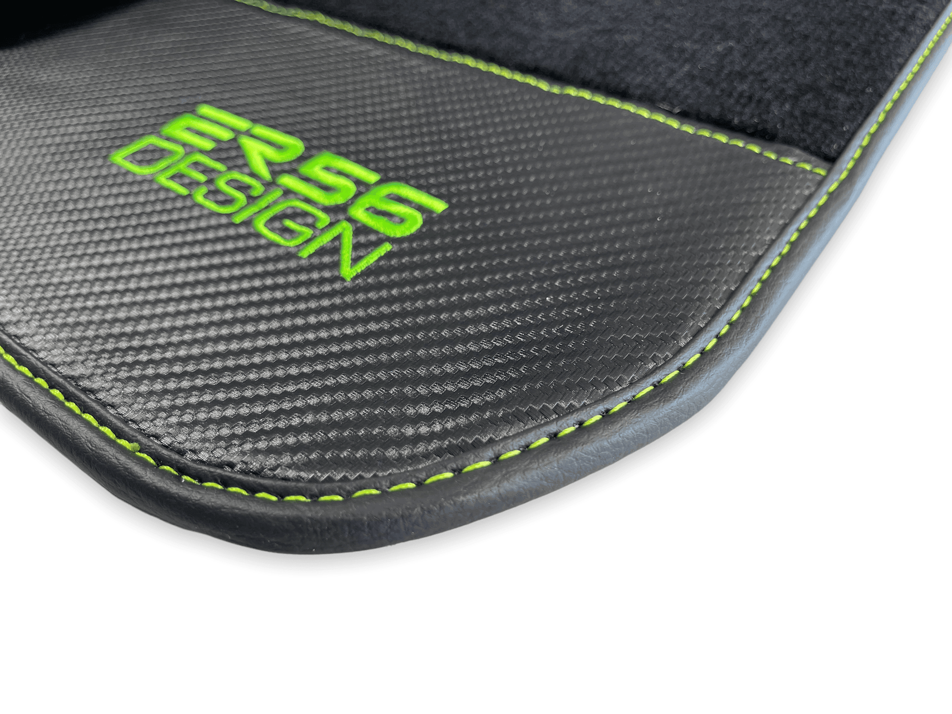 Floor Mats For BMW M3 E93 Carbon Leather Er56 Design - AutoWin