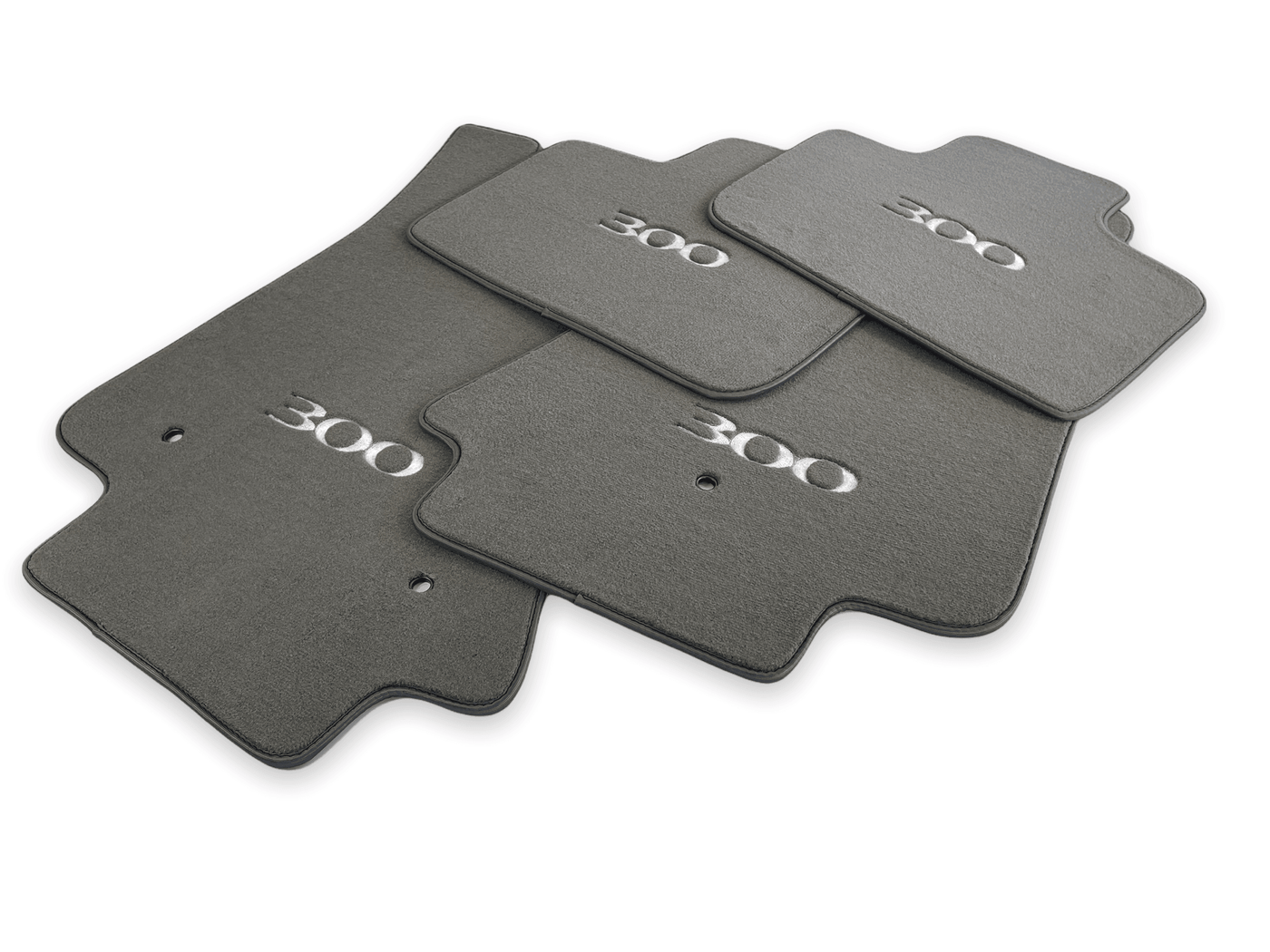 Floor Mats For Chrysler 300C Gray 2011-2022 - AutoWin