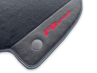 Floor Mats For Ferrari F8 Spider 2019-2022 Red Italian Edition - AutoWin