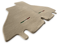Floor Mats For Ferrari Testarossa 1984–1996 Beige Autowin Brand Italy Edition - AutoWin