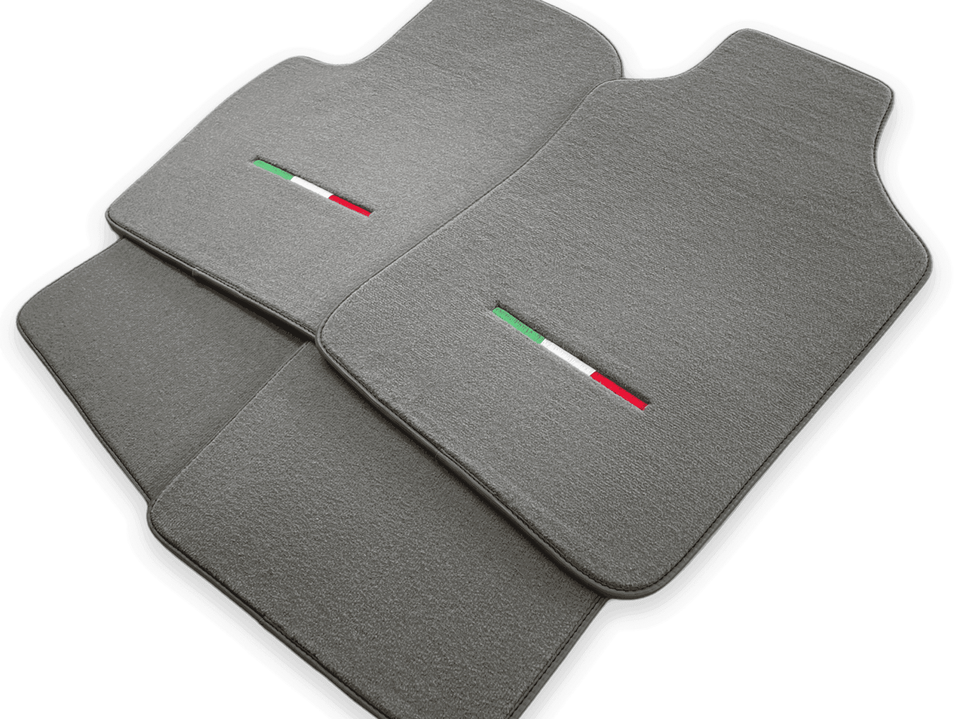 Gray Floor Mats for Fiat Punto Evo (2009-2012) 5 Doors - AutoWin
