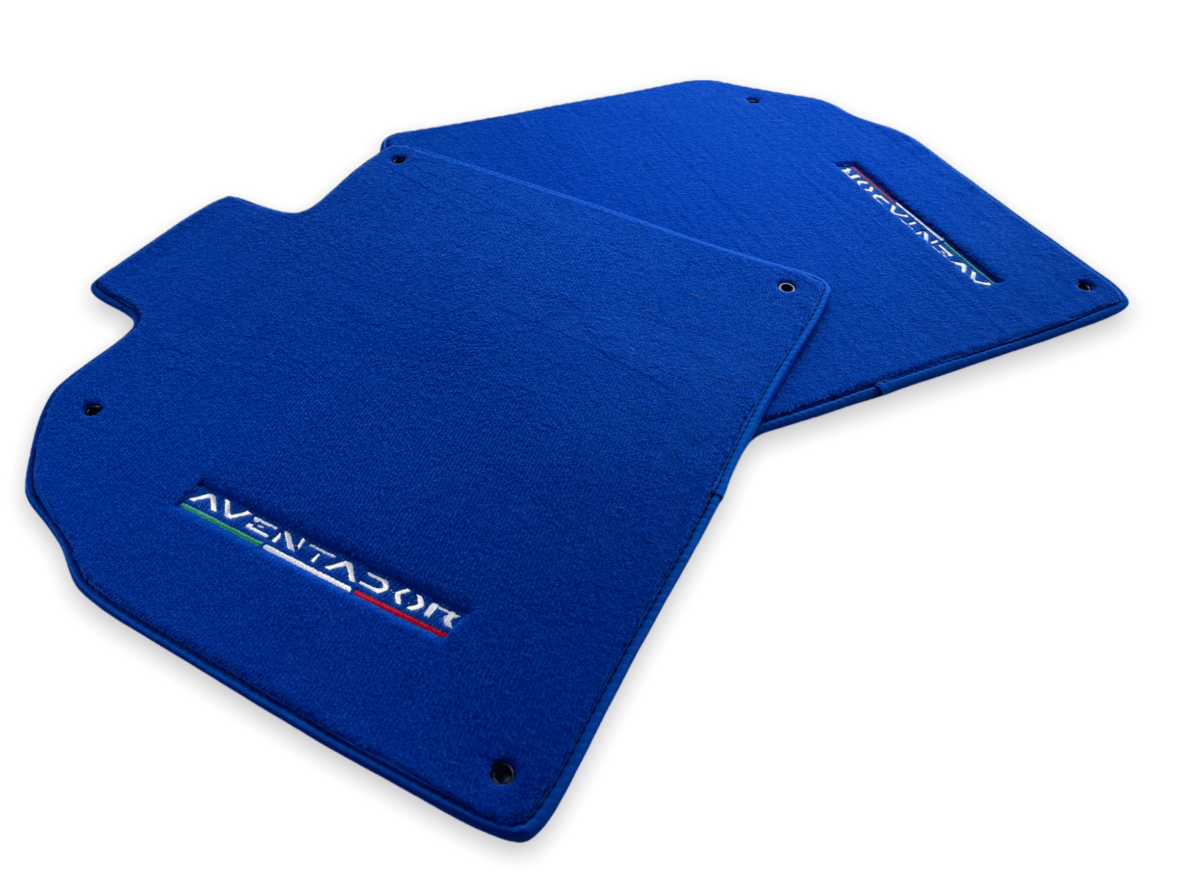Floor Mats for Lamborghini Aventador Blue Color Carpet - AutoWin