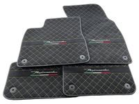 Floor Mats For Lamborghini Urus Performante Alcantara Leather - AutoWin