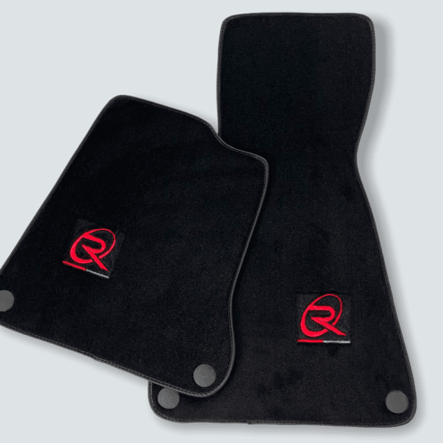 Floor Mats For McLaren MP4 12C Black Tailored Carpets Set ROVBUT - AutoWin