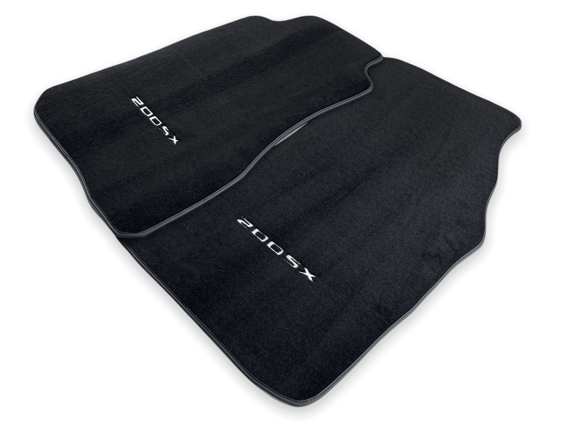 Floor Mats For Nissan 200 SX (1995-2000) Tailored Black Carpets - AutoWin